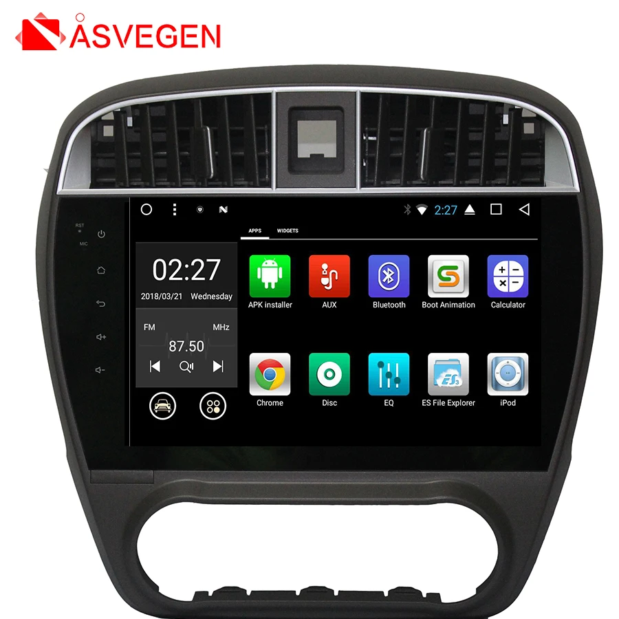 Perfect Asvegen  Android 7.1 Quad Core Car Radio Video GPS Navigation Stereo Headunit WIFI 4G Media DVD Player For Nissan Sylphy 2007 0