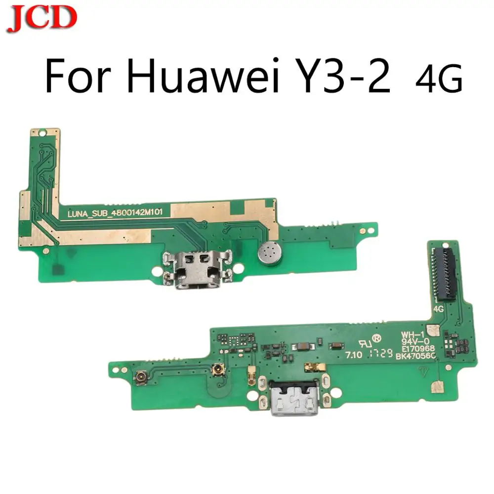 JCD Новинка 3G 4G Y3ii Y3 2 плата зарядного устройства для Huawei II USB док станция порт