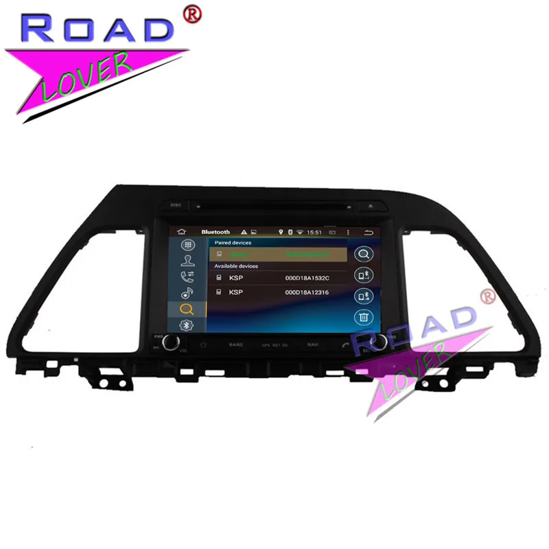 Flash Deal Roadlover Android 8.0 Car DVD Automotive Player Video For Hyundai Sonata LF 2015- Stereo GPS Navigation Magnitol 2 Din Radio MP3 2