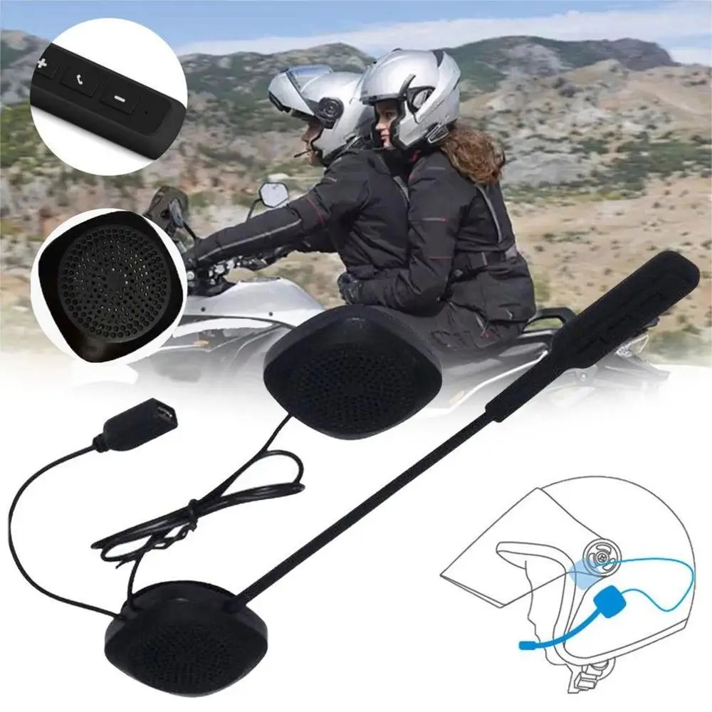 

MH03 Motorcycle Helmet Headset Motorcycle Handsfree Headphone for Music GPS