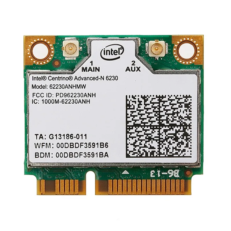 Комбинированная карта Intel mediino Advanced-N 6230 802,11 abgn 2x2 JP2 WiFi и BT