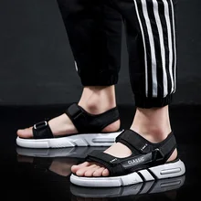 ARUONET/кожаные мужские сандалии; Новинка; фирменные качественные итальянские кожаные сандалии; летние мужские модные кожаные туфли; Sandalia Masculina