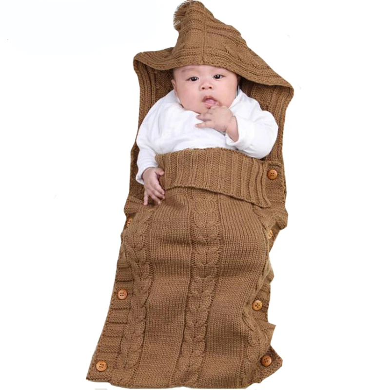 2019 Newborn Toddler Hoody Sleeping Bags Infant Receiving Blankets Baby Autumn Stroller Sleep
