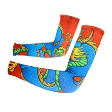 Горячая 1 пара охлаждающий руку рукава длинная Защита от солнца УФ Мужчины Женщины для езды на велосипеде Бег Уличный спорт 19ING