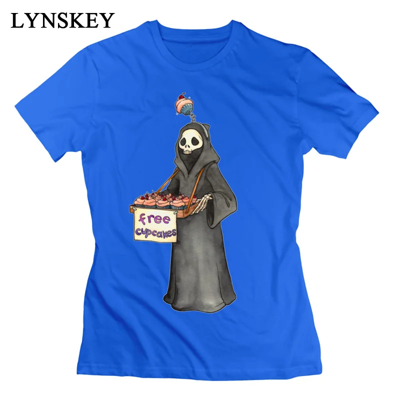 LYNSKEY Women T-Shirts Slim Fit Family Tops Tees Summer Fall 100% Cotton Round Neck Short Sleeve Slim Fit Free Cupcakes Sweatshirts black