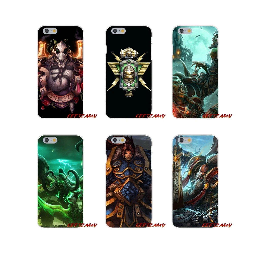 World Of Warcrafts аксессуары чехлы для телефонов Samsung Galaxy S3 S4 S5 MINI S6 S7 edge S8 S9 Plus Note 2 3 4 5