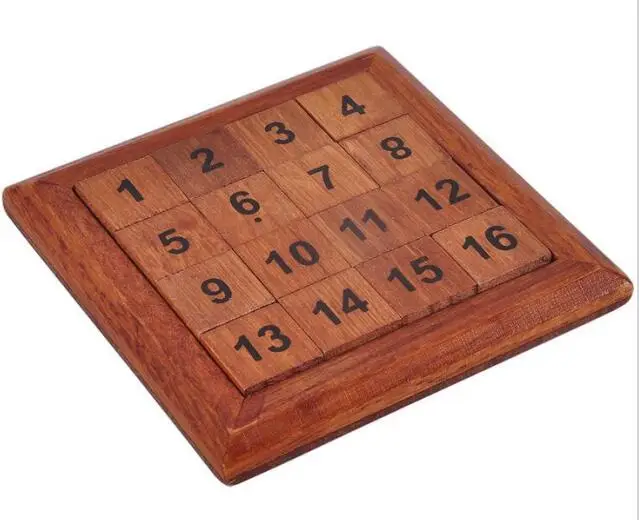 IQ математический деревянный логический пазл номер озадаченный игра для взрослых детей