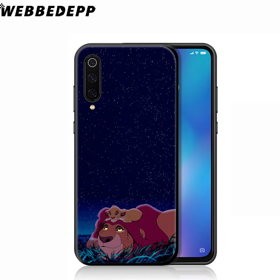 WEBBEDEPP «Король Лев», мягкий чехол для Xiaomi mi 9T 9 8 SE 6 A1 A2 A3 Lite mi A1 mi A2 mi A3 mi F1 макс 3 mi 8 CC9E CC9 - Цвет: 1