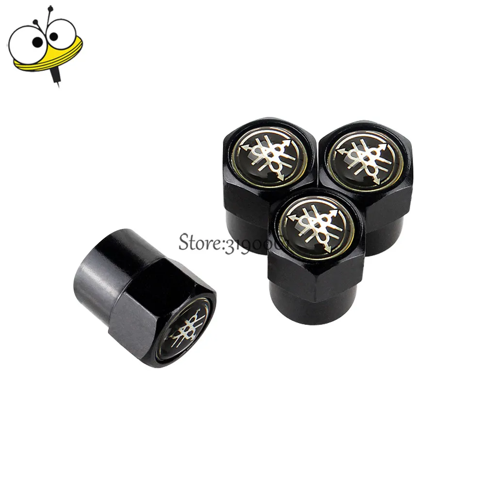

Auto Styling Tire Valve Caps For Yamaha x max MT 03 MT 07 FZ6 R6 YBR250 R15 xj6 Vity Stainless Steel Alloy Air Valve Stem Caps