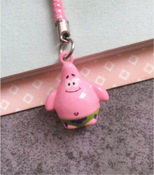 

New 50 pcs Cartoon Lovely Jingle Bells,Christmas Decoration,DIY Crafts,Cartoon Lanyard Accessories Bell key Chains H--69