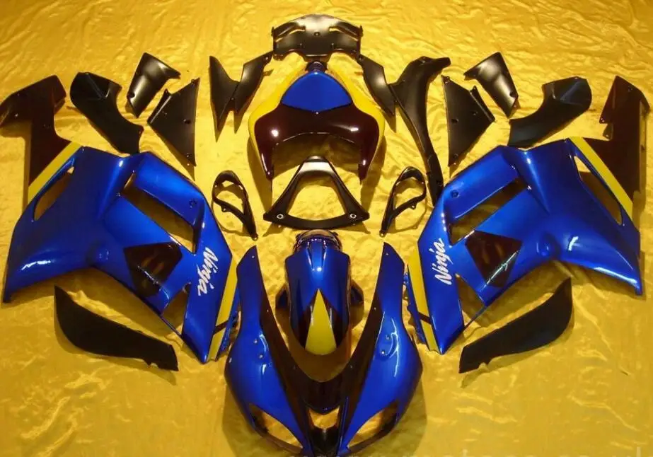 

New Abs Fairings Kit Fit for kawasaki Ninja ZX6R 636 2007 2008 07 08 6R ZX-6R motorcycle Bodywork set custom cool glossy blue