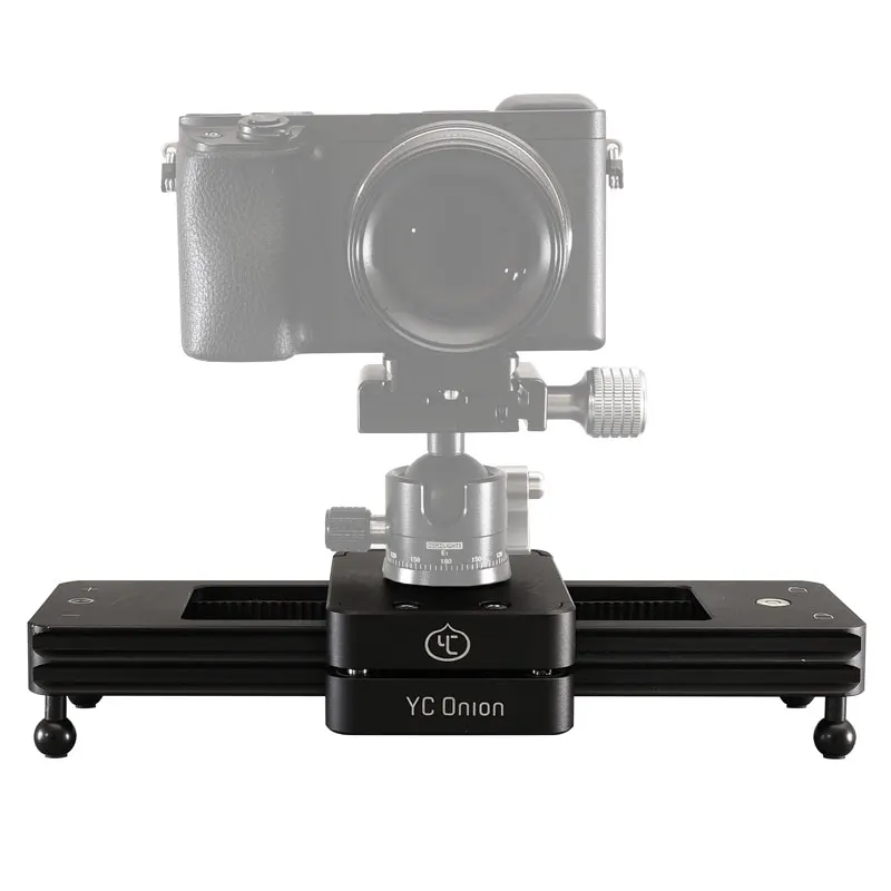 YC ONION Mini Camera DSLR Dolly Slider Portable Design Video Camera Track Slider For Camera Phone Gopro Hydraulic Damping