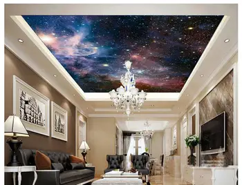 

custom 3d ceiling wallpaper Star condole carries on the murals wallpaper