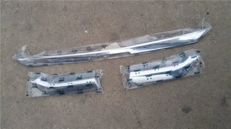 

ABS Chrome Front Grille Around Trim Racing Grills Trim for Peugeot 206/207