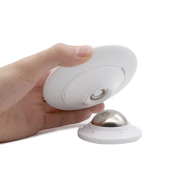 

Rotary Motion Sensor 360 Degrees LED Night Light USB Rechargeable Night Light Induction Lamp for Closet Corridor Cabinet