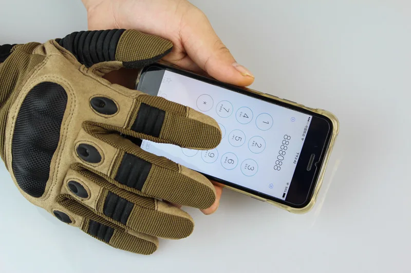 Тактические перчатки военные полный палец боевые воздушные спорта на открытом воздухе боевые противоскользящие перчатки из углеродистой оболочки цена: US$14,65-18,4