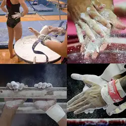 Белый магния гимнастический зал Вес подъема брусья карбоната Мел блок для гимнастические кольца Обучение Спорт