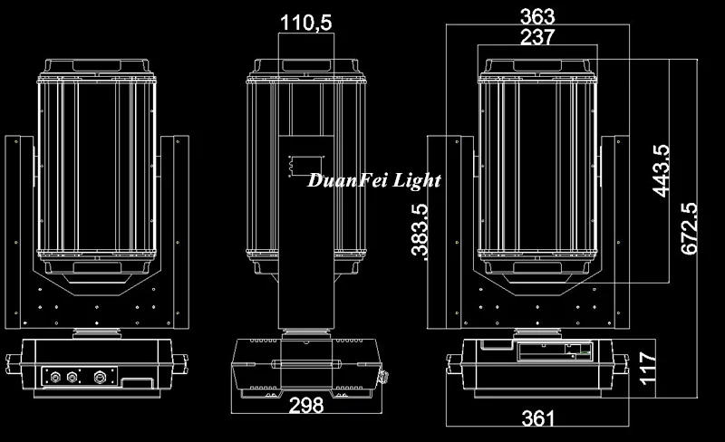 waterproof beam 230W-260W-16-19