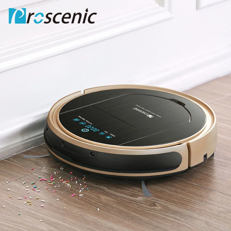 Robotic Vacuum Cleaner Proscenic 790T Vacuum Mop Sweep 3 in 1 Cleaner for Pet Hair Wifi Connected Robot Vacuum 1200Pa