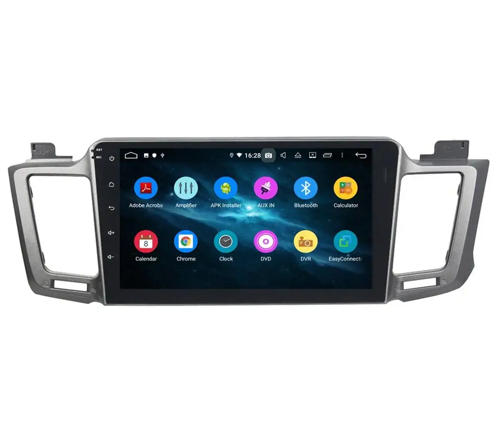 Flash Deal DSP Android 9.0 Octa Core 10.1" Car DVD GPS for Toyota RAV4 2012 2013 2014 2015 4GB RAM Radio Bluetooth 4.2 WIFI USB 32GB ROM 1