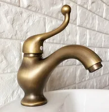 Deck Mounted Bathroom Basin Faucet Brass Antique Hot and Cold bathroom Sink Mixer Taps znf394 Deck Mounted Bathroom Basin Faucet Brass Antique Hot and Cold bathroom Sink Mixer Taps znf394