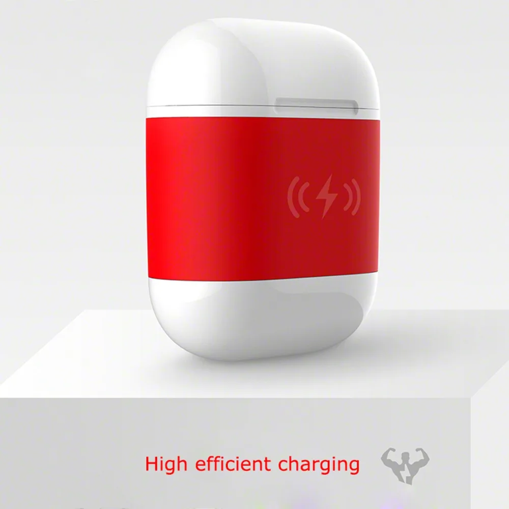 

Wireless Charging Case for Apple AirPods QI Standard Charger Cover Earphone Accessories