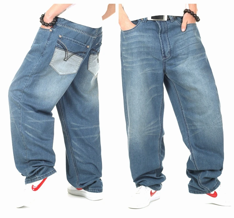 Buy Men's Jeans Plus Size 40 42 44 46 Men Jeans