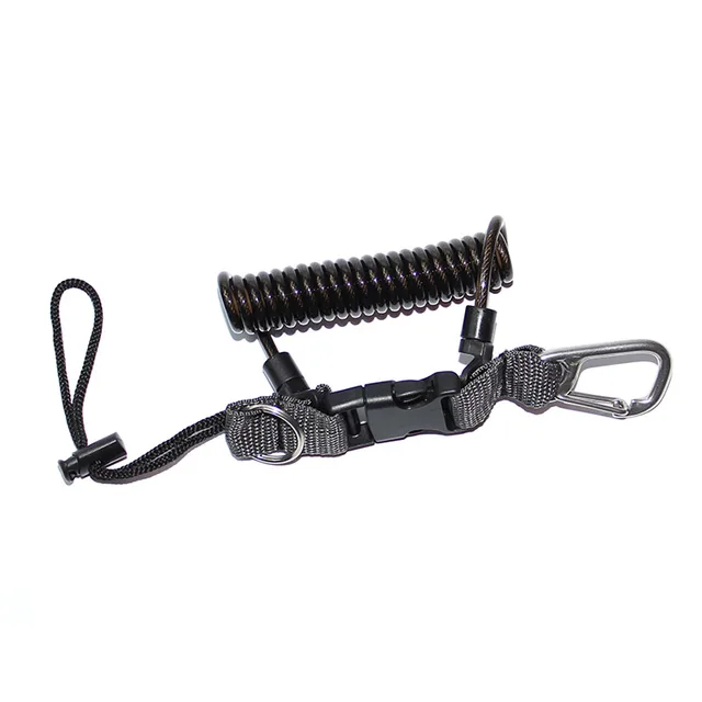 NiteScuba Diving Quick Release Spiral Lanyard buckle for camera housing