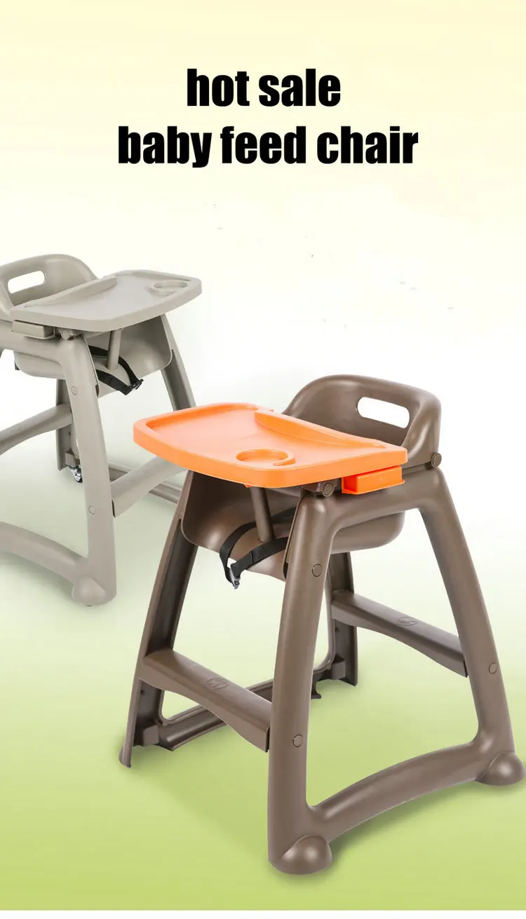 Children's Feeding Chair for Eating Children's High Chair with Adjustable Tray can be used at home or in the hotel