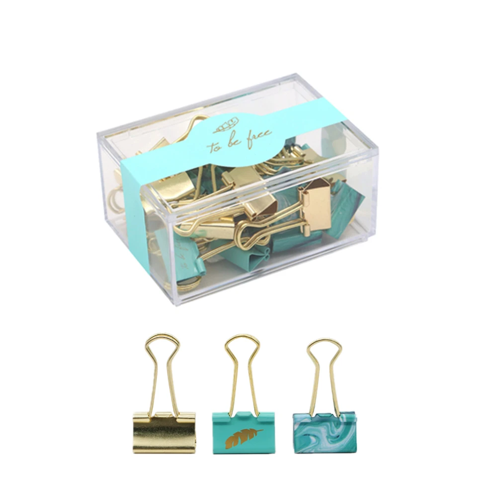 19mm blue binder clips binderclips medium