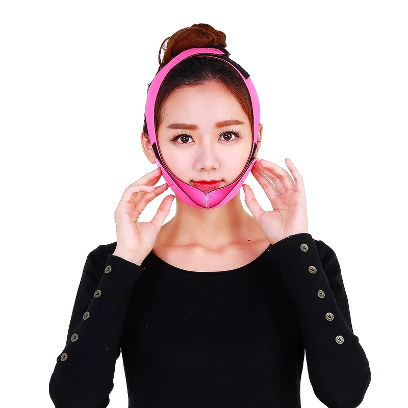 JZL056 маска для подтягивания лица, тонкая челюсть, вытягивающая маска для лица, семена дыни, маска для увеличения лица, подтягивающая челюсть, маска для лица, 3D V-face