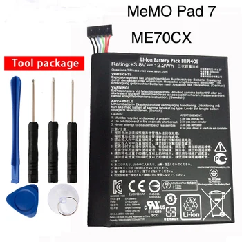 

Original High Capacity B11P1405 Phone Battery For for ASUS MeMO Pad 7 K01A ME70CX 3090mah