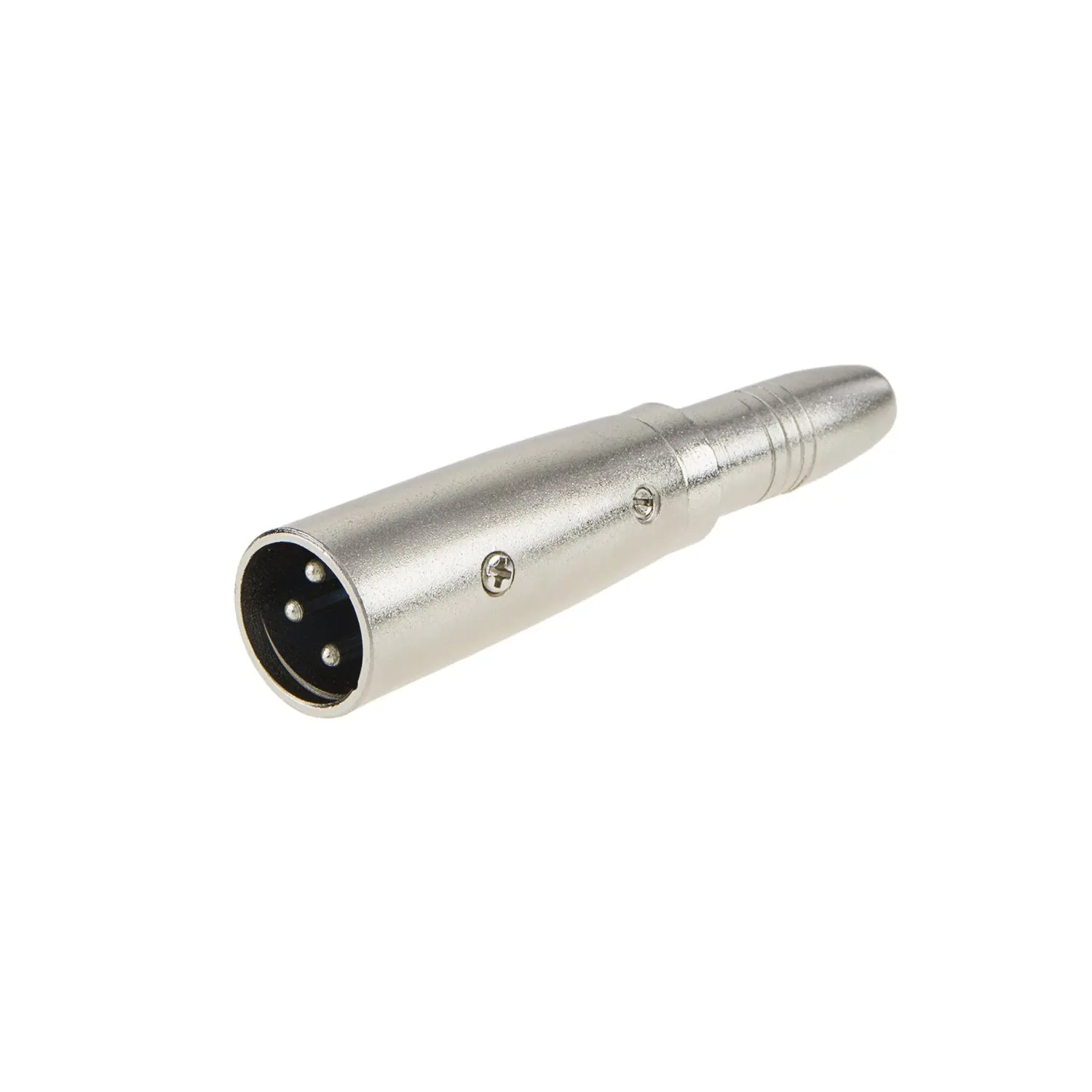 

1 PCS XLR 3 Pin Male to 1/4" 6.35mm Female Jack Socket Audio Adapter, Silver