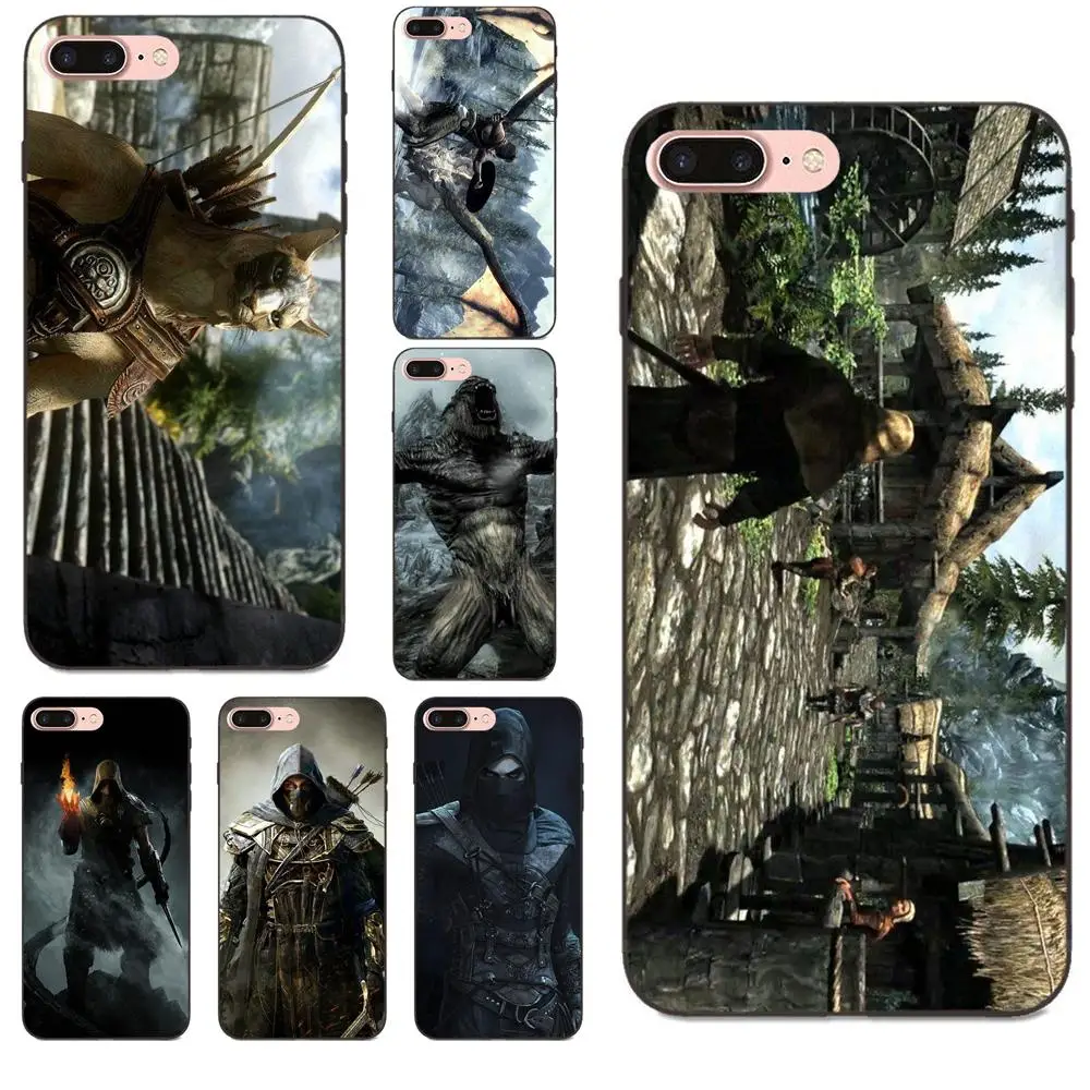 

Skyrim Game For Huawei Honor 5A 6A 6C 7A 7C 7X 8A 8C 8X 9 10 P8 P9 P10 P20 P30 Mini Lite Plus Soft TPU Cell Phone Cover Case