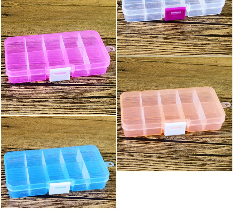 Portable plastic Storage Box Container for Jewelry Beads Pills Nail Art Tips Ring Electronic Parts Screw Beads Organizer (13)