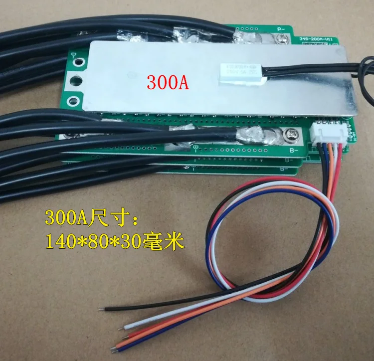 4S 100A 200A 300A 3,2 V LifePo4 литий-железо-фосфатная Защитная плата 12,8 V Высокоточный автомобильный инвертор BMS PCM 4 шт