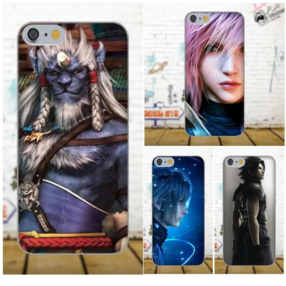 

Final Fantasy For Apple iPhone X 4 4S 5 5C SE 6 6S 7 8 Plus Galaxy Grand Core II Prime Alpha Hot Fashion Design Cell Phone Case