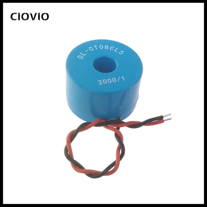 CIOVIO 5 шт. DL-CT08CL5 20A/10mA 2000/1 0~ 120A микро трансформатор тока лучшее качество