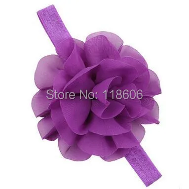 baby elastic chaffon flower headband3.jpg