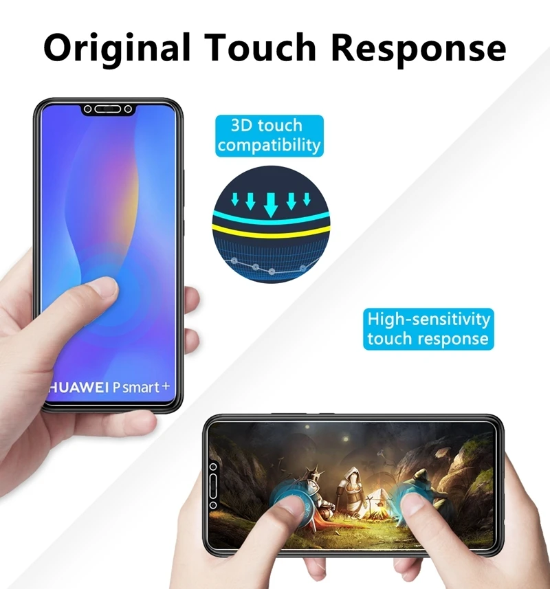 Screen Protector For Huawei P Smart Plus P10 P20 Lite Pro Tempered Glass Protective Film Honor 8X Max Mate 10 20 Lite Pro Glass-7
