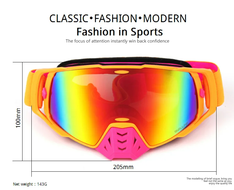 Новая маска, очки для улицы, мотоциклетные солнцезащитные очки, лыжные очки для сноуборда, спортивные очки, снежные очки для езды на велосипеде, BF030