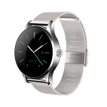 K88H SmartWatch Metall Uhr Pulsmesser Für iOS Apple iphone Android Phone Smart Cellular Uhr
