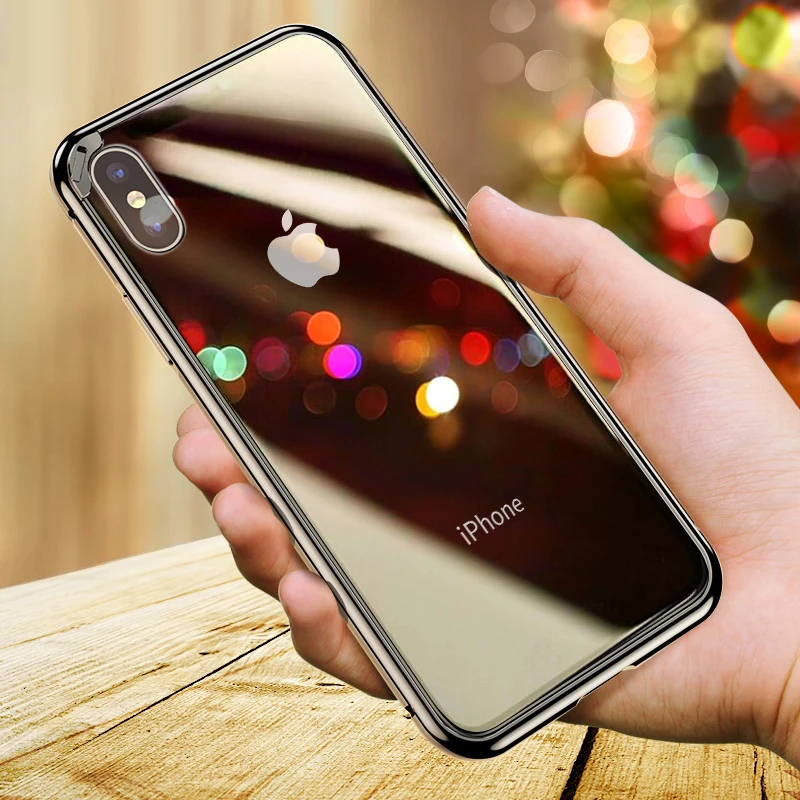

Phone Case For iPhone 7 6 6s 8 X Plus Simple Solid Color for iphone Xs max xr Ultrathin Soft TPU Cases Fashion Back Cover shell