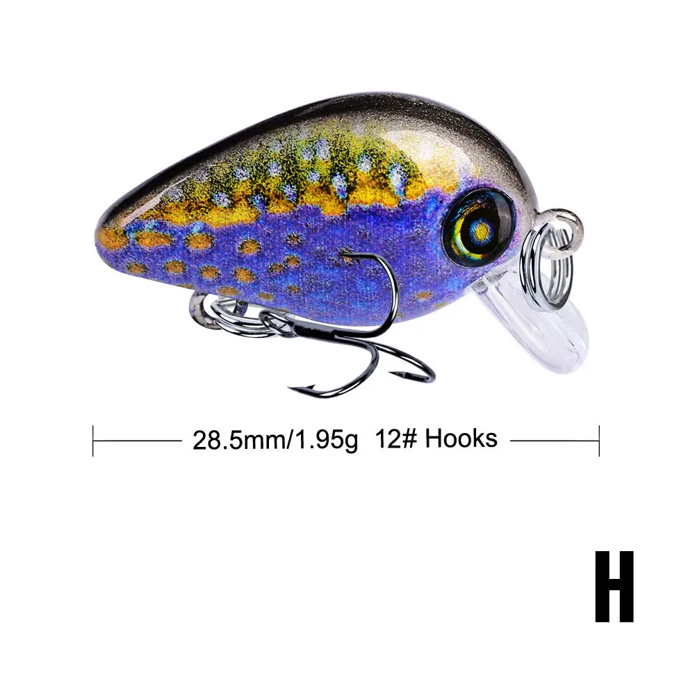 FUZXC мини-приманка, приманка, искусственная приманка поппер для рыбалки, пластиковые арифиальные воблеры, плавающие кренкбейты для ловли карпа, жесткая приманка
