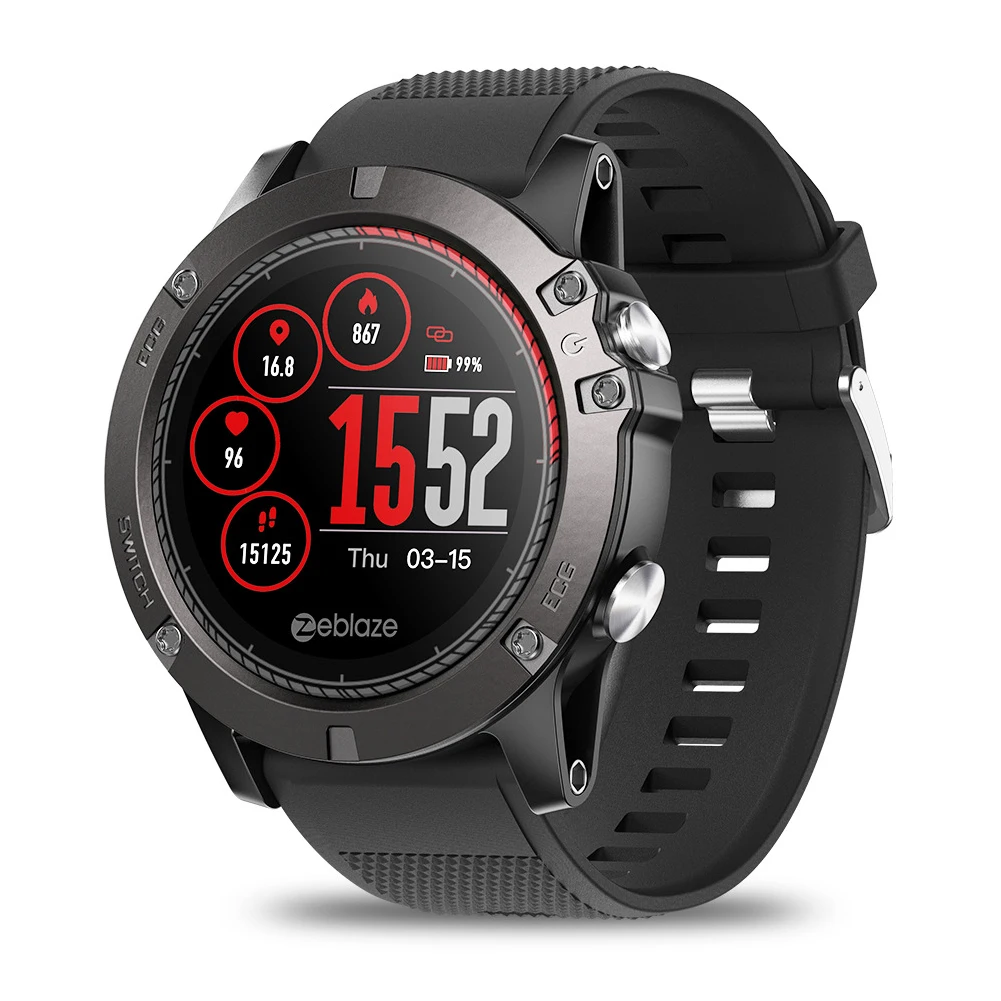 

Portable Riding Bluetooth Color Display Vibration Running Sleep Monitor Fitness Tracker IP67 Waterproof Smart Watch Heart Rate