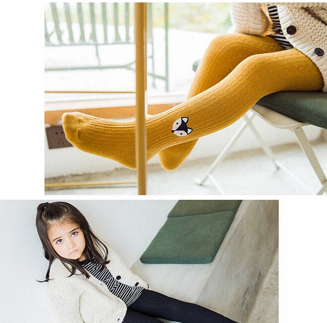 Fasion Children Cotton Tights High Stretch Ballet Stocking Girls