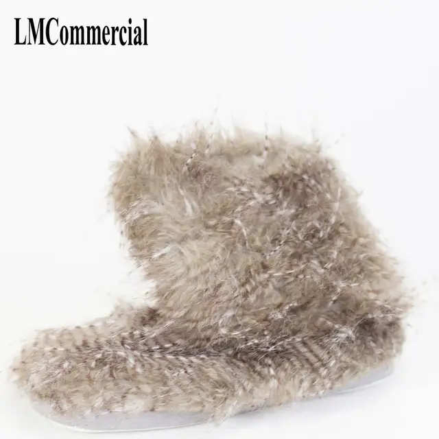 hard bottom boot slippers