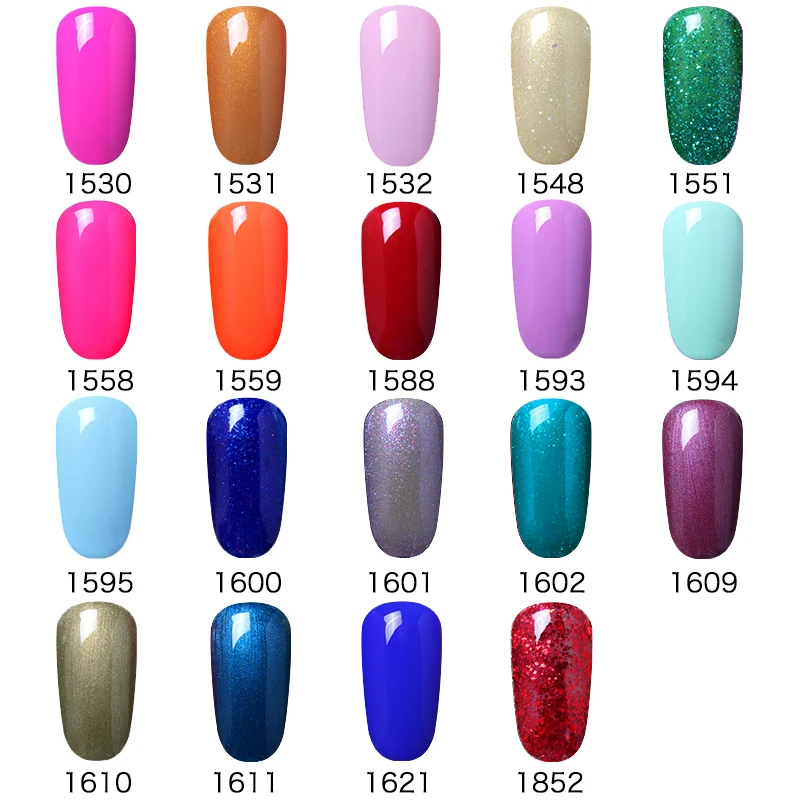 FairyGlo 15 мл яркие цвета гель для ногтей УФ светодиодный Гель-лак для ногтей долговечная краска Гель-лак Гибридный Гель-лак Лаки