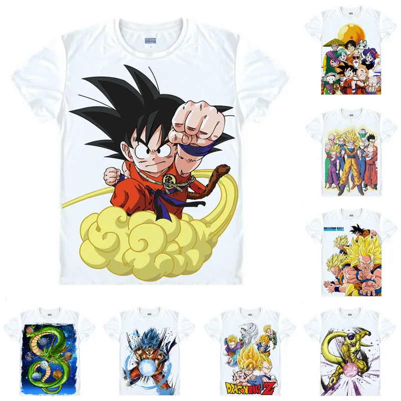 Dragon Ball Z Super Saiyajin son goku футболка Saiyan обезьяна мяч Дракон аниме на заказ Повседневная футболка для косплея футболка с короткими рукавами