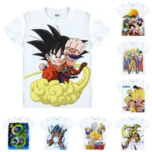 Dragon Ball Z Super Saiyajin son goku футболка Saiyan обезьяна мяч Дракон аниме на заказ Повседневная футболка для косплея футболка с короткими рукавами